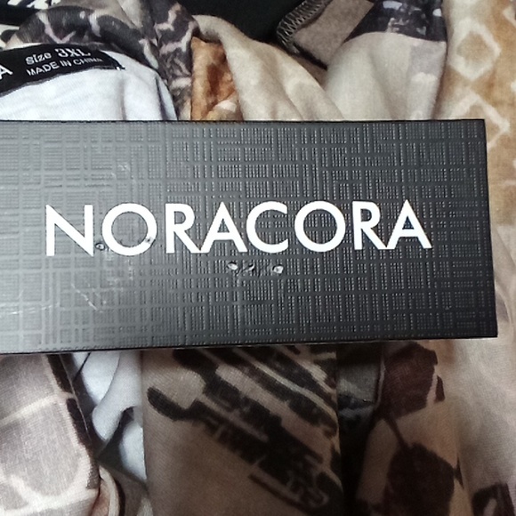 NWT Noracora Cowl Neck Tunic Dress, women's size 3XL - Picture 12 of 13